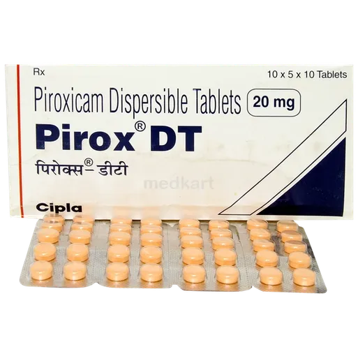 pirox dt tablet 10's
